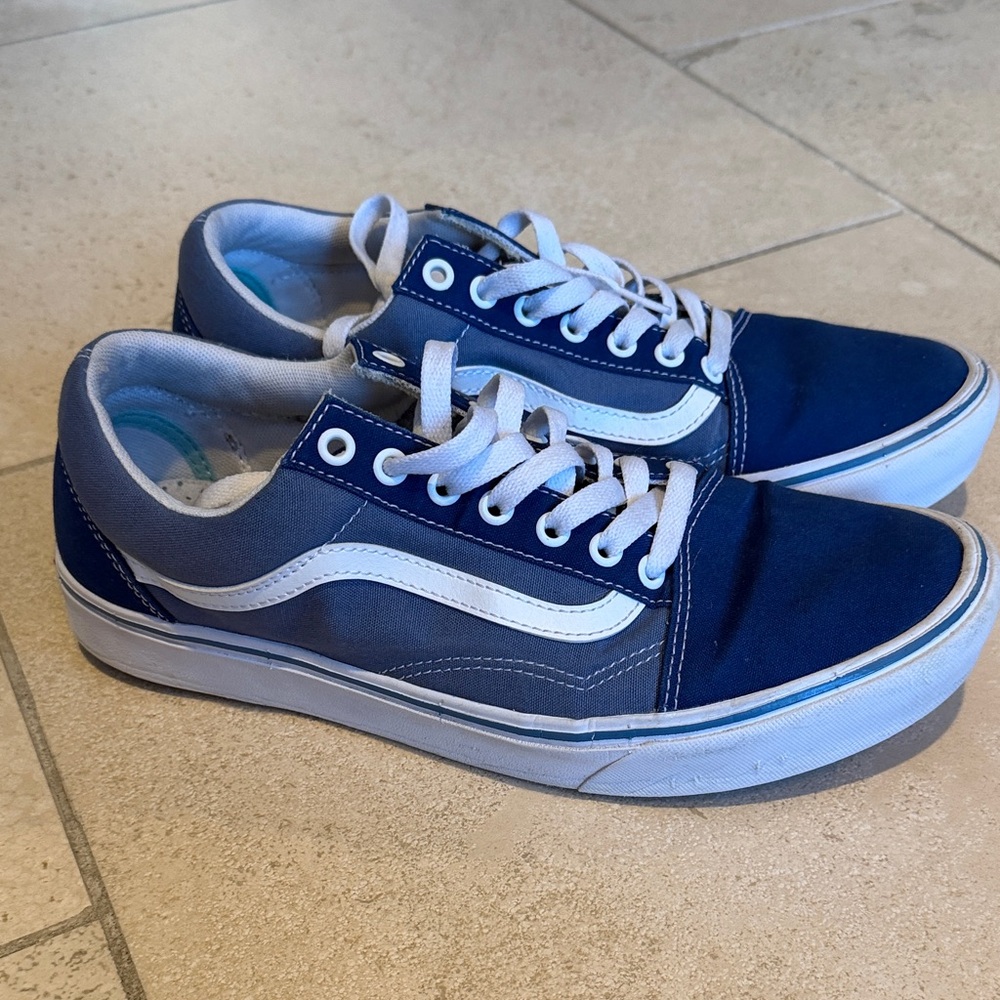 Van’s- Blue and White Sneakers